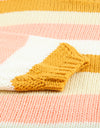 Striped Dropped Shoulder Knitted Pullover Sweater