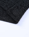 Heathered Open Front Longline Cardigan